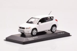 Toyota RAV4 XA30 Baltas Minichamps 1:43 400166571 Metalas - nuotrauka 2 iš 4