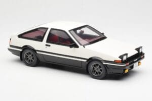 Toyota Sprinter Trueno AE86 Baltas Otto 1:18 OT444B Derva - nuotrauka 4 iš 6