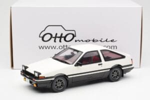 Toyota Sprinter Trueno AE86 Baltas Otto 1:18 OT444B Derva - nuotrauka 6 iš 6
