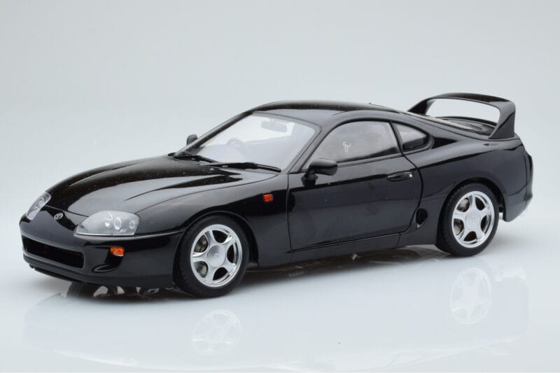Toyota Supra A80 Juodas LCD 1:18
