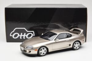 Toyota Supra A80 Sidabrinis Otto 1:18 OTM715 Derva - nuotrauka 6 iš 6