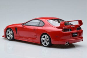 Toyota Supra A80 TRD 3000 GT Raudonas Otto 1:18 OT879 Derva - nuotrauka 5 iš 6