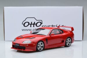 Toyota Supra A80 TRD 3000 GT Raudonas Otto 1:18 OT879 Derva - nuotrauka 6 iš 6
