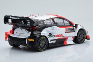 Toyota GR Yaris Rally1 #1 S. Ogier / B. Veillas Rally Monte Carlo 2022 IXO 1:18 18RMC151B Metalas - nuotrauka 2 iš 6