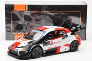 Toyota GR Yaris Rally1 #17 S. Ogier / B. Veillas Rally Monte Carlo 2023 IXO 1:18 18RMC152A Metalas - nuotrauka 6 iš 6