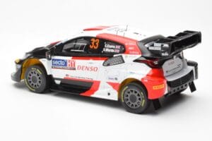Toyota GR Yaris Rally1 #33 E. Evans / S. Martin Rally Finland 2023 IXO 1:18 18RMC174A Metalas - nuotrauka 5 iš 6