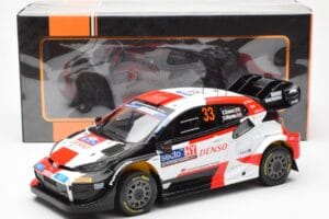 Toyota GR Yaris Rally1 #33 E. Evans / S. Martin Rally Finland 2023 IXO 1:18 18RMC174A Metalas - nuotrauka 6 iš 6
