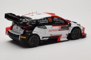 Toyota GR Yaris Rally1 #69 K. Rovanpera / J. Halttunen Rally Monte Carlo World Champion 2023 IXO 1:18 18RMC152B Metalas - nuotrauka 2 iš 6