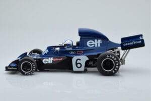 Tyrrell 006 Ford #6 F. Cevert Belgium GP 1973 MCG 1:18 MCG18601F Metalas - nuotrauka 3 iš 6