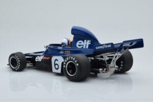 Tyrrell 006 Ford #6 F. Cevert Belgium GP 1973 MCG 1:18 MCG18601F Metalas - nuotrauka 5 iš 6