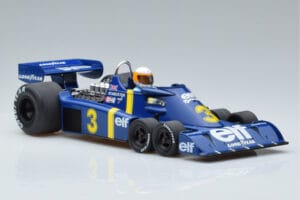 Tyrrell P34 Elf #3 J. Scheckter Winner Sweden GP 1976 MCG 1:18 MCG18614F Metalas - nuotrauka 4 iš 6