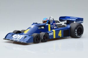 Tyrrell P34 Elf #4 P. Depailler Sweden GP 1976 MCG 1:18 MCG18615F Metalas
