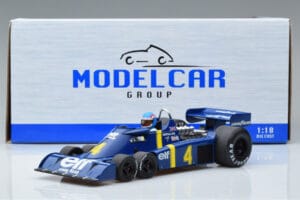 Tyrrell P34 Elf #4 P. Depailler Sweden GP 1976 MCG 1:18 MCG18615F Metalas - nuotrauka 6 iš 6