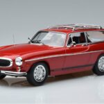 Volvo 1800 ES Raudonas Norev 1:18 188723 Metalas