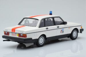 Volvo 240 GL Policija Belgija Minichamps 1:18 155171492 Metalas - nuotrauka 2 iš 6