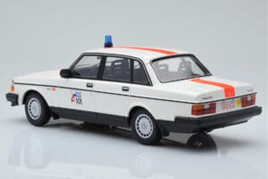 Volvo 240 GL Policija Belgija Minichamps 1:18 155171492 Metalas - nuotrauka 5 iš 6