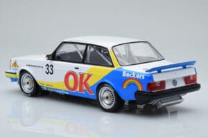 Volvo 240 Turbo Beckers #33 Andersson / Petersson / Linder ETCC Zolder 1985 IXO 1:18 18RMC105B Metalas - nuotrauka 5 iš 6