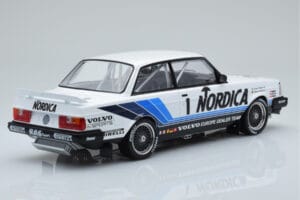 Volvo 240 Turbo Nordica #1 J. Cecotto / A. Olafsson ETCC Brno 1986 IXO 1:18 18RMC087 Metalas - nuotrauka 2 iš 6