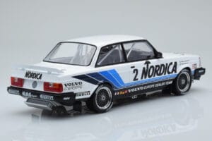 Volvo 240 Turbo Nordica #2 U. Granberg / T. Lindstrom ETCC Brno 1986 IXO 1:18 18RMC088 Metalas - nuotrauka 2 iš 6