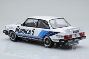 Volvo 240 Turbo Nordica #2 U. Granberg / T. Lindstrom ETCC Brno 1986 IXO 1:18 18RMC088 Metalas - nuotrauka 5 iš 6