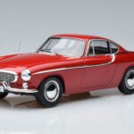Volvo P1800 Raudonas Norev 1:18 188700 Metalas