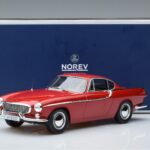 Volvo P1800 Raudonas Norev 1:18 188700 Metalas - image 6 of 6