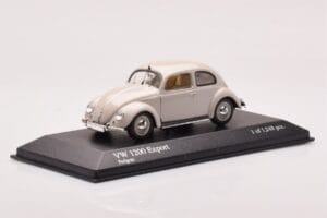 Volkswagen 1200 Export Pilkas Minichamps 1:43 431051206 Metalas - nuotrauka 2 iš 4