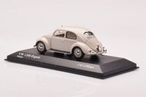 Volkswagen 1200 Export Pilkas Minichamps 1:43 431051206 Metalas - nuotrauka 3 iš 4
