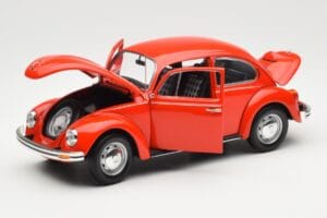 Volkswagen Beetle 1200 Raudonas Minichamps 1:18 150057100 Metalas - nuotrauka 2 iš 8