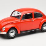 Volkswagen Beetle 1200 Raudonas Minichamps 1:18