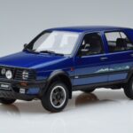 Volkswagen Golf Country Mk2 Mėlynas Otto 1:18 OT973 Derva