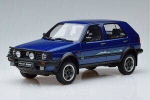 Volkswagen Golf Country Mk2 Mėlynas Otto 1:18 OT973 Derva