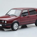 Volkswagen Golf GTI Mk2 Raudonas MCG 1:18