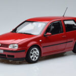 Volkswagen Golf Mk4 Raudonas Norev 1:18