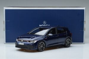 Volkswagen Golf GTI Mk8 Mėlynas Norev 1:18 188594 Metalas - nuotrauka 7 iš 7