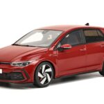 Volkswagen Golf GTI Mk8 Raudonas Otto 1:18 OT405 Derva