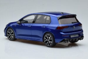 Volkswagen Golf Mk8 R Mėlynas Otto 1:18 OT413 Derva - nuotrauka 5 iš 6