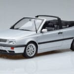 Volkswagen Golf Mk3 Kabrioletas Sidabrinis Norev 1:18 188468 Metalas