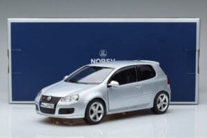 Volkswagen Golf GTI Mk5 Pirelli Edition Sidabrinis Norev 1:18 188425 Metalas - nuotrauka 7 iš 7