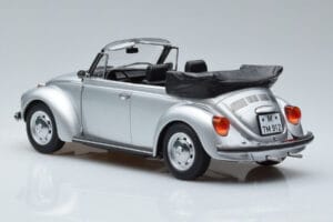 Volkswagen Beetle 1303 Kabrioletas Sidabrinis Norev 1:18 188530 Metalas - nuotrauka 5 iš 6