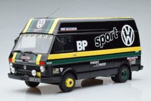 Volkswagen LT35 + Golf 1 GTI Group 2 Black Otto 1:18 OT353 Derva - nuotrauka 6 iš 6