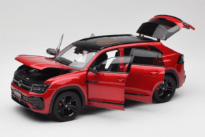 Volkswagen Teramont X Raudonas FAW 1:18 ZVB000003A Metalas - nuotrauka 2 iš 8