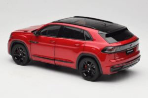 Volkswagen Teramont X Raudonas FAW 1:18 ZVB000003A Metalas - nuotrauka 7 iš 8