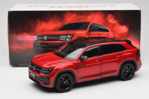 Volkswagen Teramont X Raudonas FAW 1:18 ZVB000003A Metalas - nuotrauka 8 iš 8