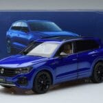 Volkswagen Touareg CR Mėlynas FAW 1:18 LTC761021BLU Metalas - image 7 of 7