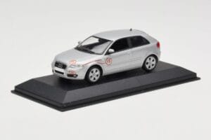 Audi A3 8P Sidabras Prototipas Minichamps 1:43 5010503013 Metalas - nuotrauka 2 iš 4