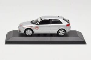 Audi A3 8P Sidabras Prototipas Minichamps 1:43 5010503013 Metalas