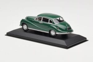 BMW 501 Žalia Pavyzdys Minichamps 1:43 BMW501 Metalas - nuotrauka 3 iš 4