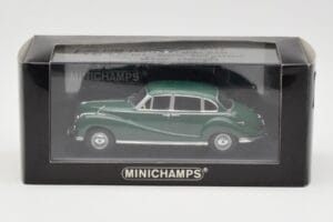 BMW 501 Žalia Pavyzdys Minichamps 1:43 BMW501 Metalas - nuotrauka 4 iš 4