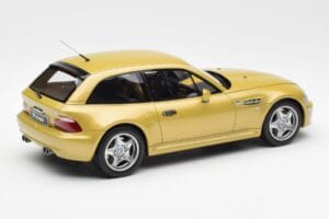 BMW Z3 M Coupe 3.2 Phoenix Geltonas Otto 1:18 OT866 Derva - nuotrauka 2 iš 6